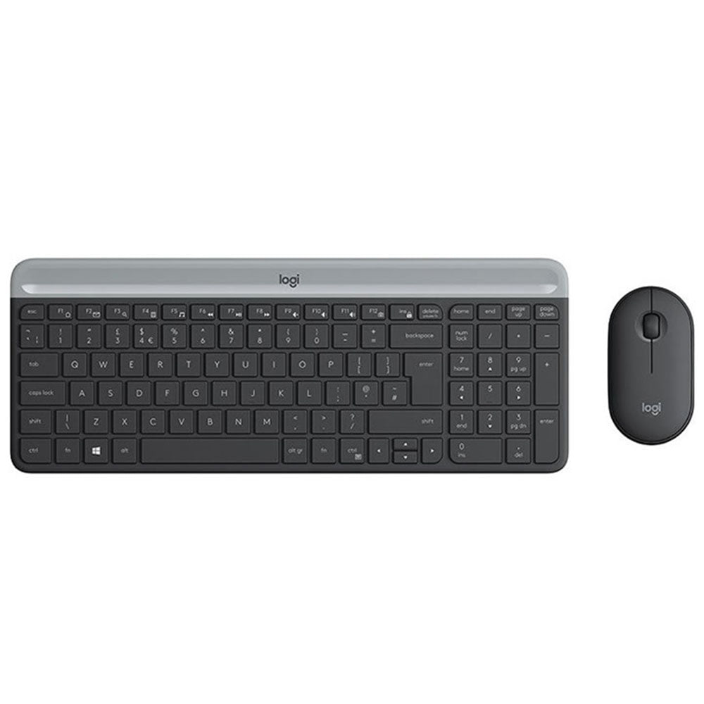 Logitech Wireless Keyboard and Mouse MK470 Black Logitech Wireless Keyboard and Mouse MK470 Black